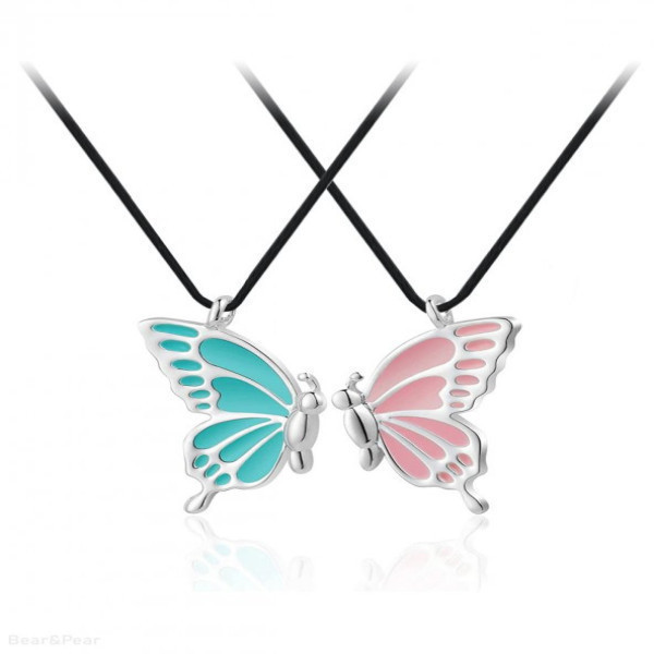 2-pcs-butterfly-necklace-complementing-each-o