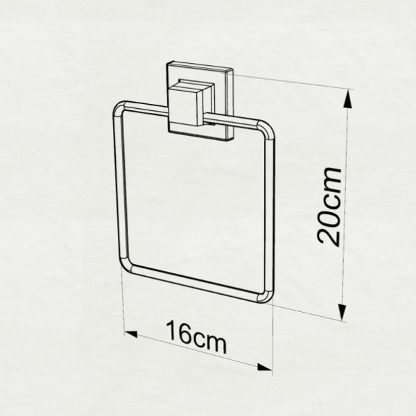 teknotel-easyfix-adhesive-square-towel-holder