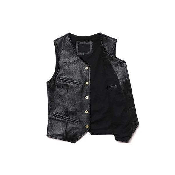 nyc-vashion-genuine-leather-black-vest