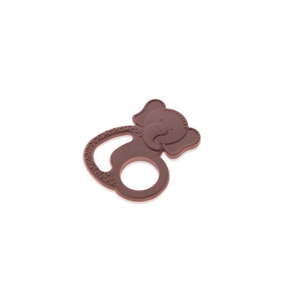 babyjem-silicone-elephant-teether-latte---bpa