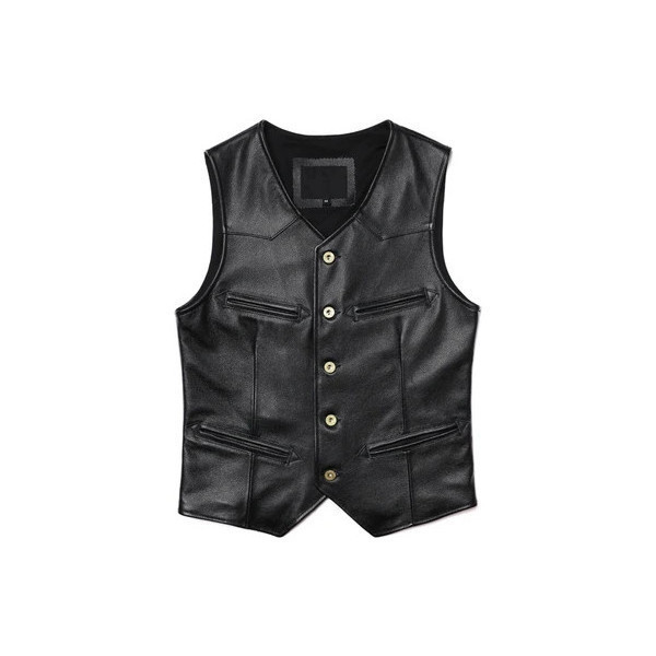 nyc-vashion-genuine-leather-black-vest
