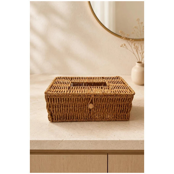 stylish-napkin-holder-box---rattan-rectangula