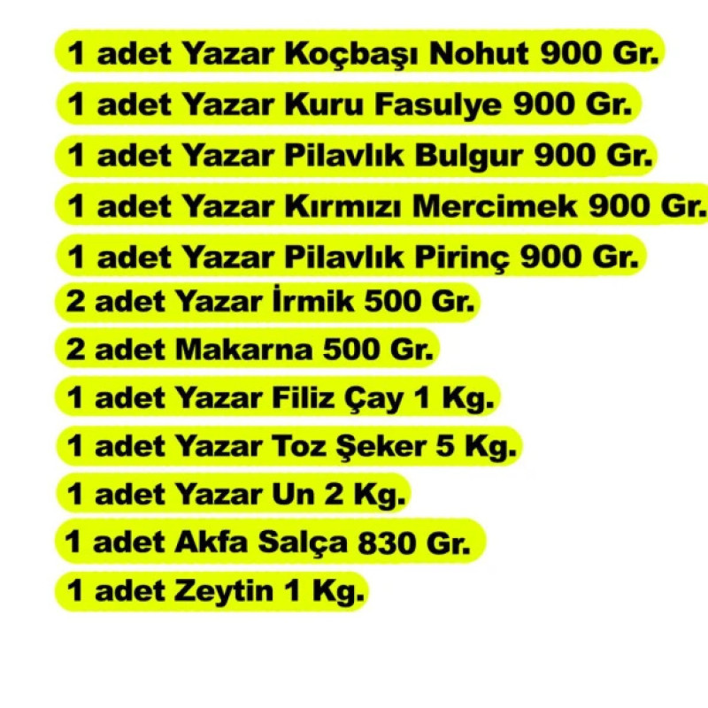 yazar-ramazan-package-12-pieces-165-kg