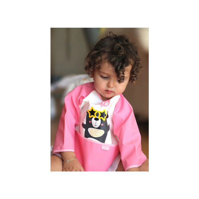 babyjem-poly-oilcloth-sleeve-apron-pink